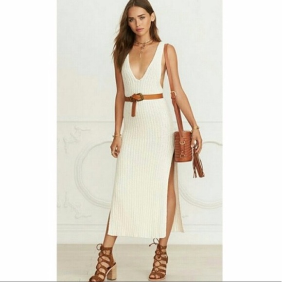 Free People Dresses & Skirts - Free People Emmy Ribbed Sweater Tunic